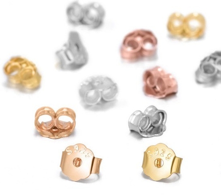 Accesorios para el auricular con mariposa 925 de plata esterlina