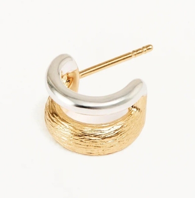 18K Oro y Oro Blanco Shield Cerebros para Mujeres