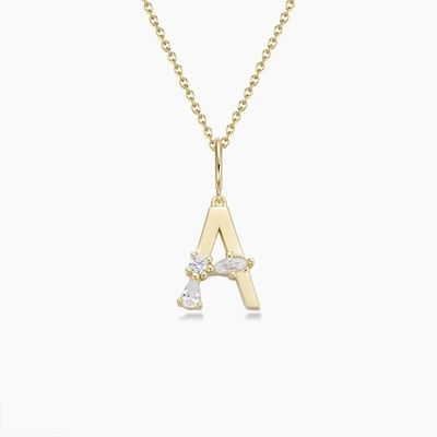 Pendientes de cartas CZ de plata esterlina 925 en oro placado de 18K simplemente para joyas de moda