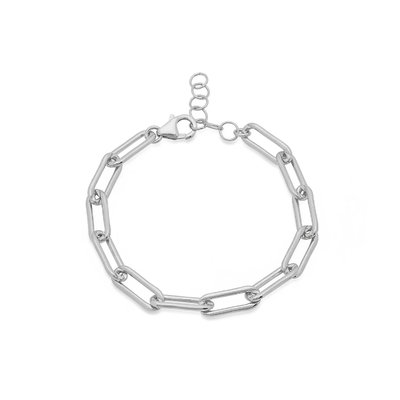 Brazalete de latón más grueso 18K Cadena de oro para hombres y mujeres en varias longitudes por Karen
