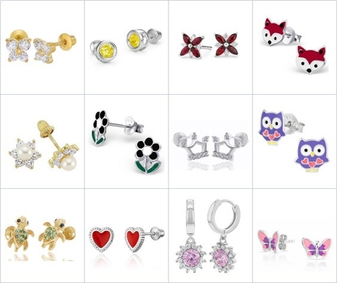 Un lindo y elegante aro de rosas de color rosado con un diseño de plata esterlina 925
