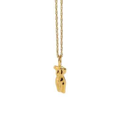 OEM 18in 18K Colgante Revestido de Oro Niñas Joyería Cuello de Forma Corporal