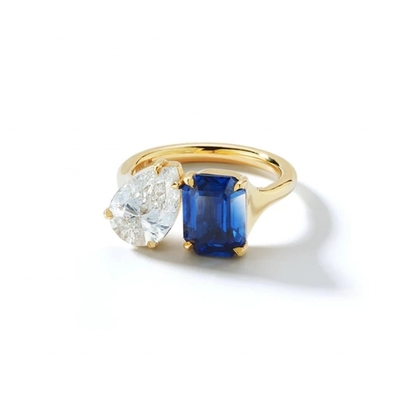 Mujeres Niñas Joyería Anillos abiertos ajustables con piedras grandes en plata esterlina 925
