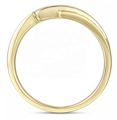 Anillos de Diamante de Rubí Esmeralda Para Mujeres Tamaño 6- Tamaño 10