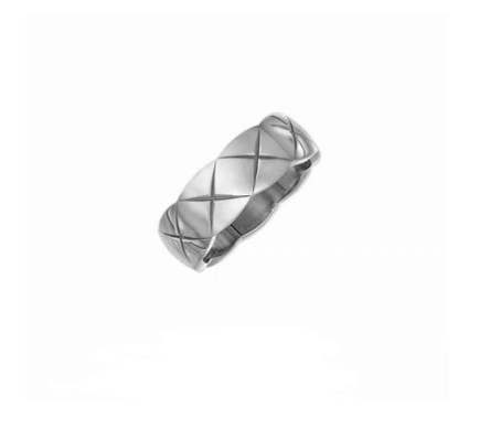 Antigua de oro de 18K pareja cola femenina 925 Sterling Plata Anillo de Boda Medio