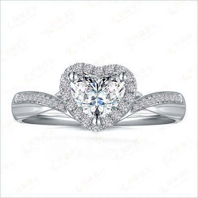 Anillos de hierba delicados de corazón 925 joyas de plata esterlina para mujeres accesorios de moda