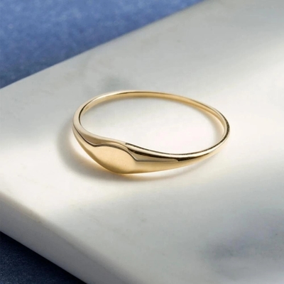 925 plata esterlina 18K anillos de banda dorada joyas para mujeres hombre accesorios unisex