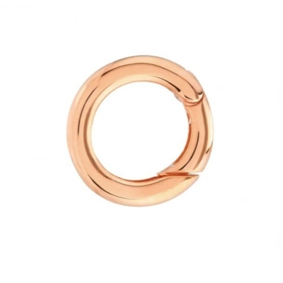 14K Dorado Revestido de Encanto Redondo Mejorador Conector Collar Tipo de Joyería Pendantes O Encanto Uso