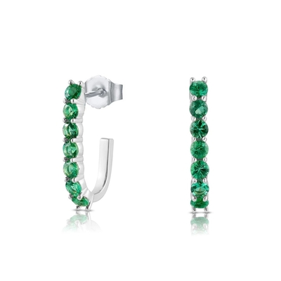 Tendencia 925 de plata 14k de oro Tendencia Bend Stud aretes para mujeres Chicas Joyería