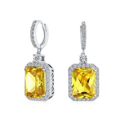 925 Materiales de plata esterlina Tipo de las mejores ventas de oro blanco Revestido Dangle Auriculares nupciales