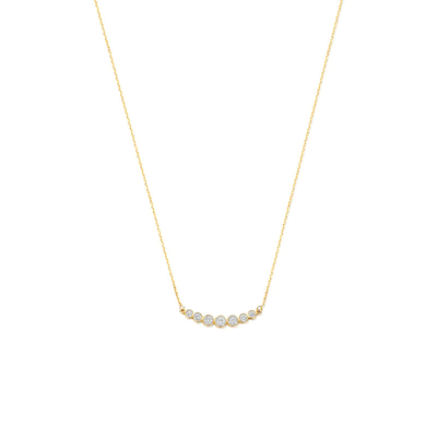 Collares minimalistas de tenis de plata esterlina 925 collares para mujeres collares apilables en capas