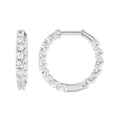 925 de plata esterlina joyas finas aretes de aro perfecto para cualquier ocasión