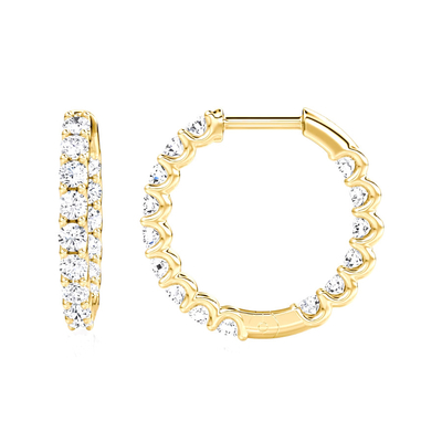 925 de plata esterlina joyas finas aretes de aro perfecto para cualquier ocasión