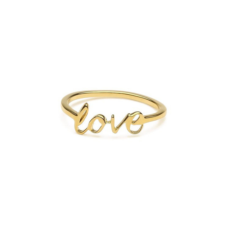 OEM ODM Love Infinity Anillos de Plata 925 Joyería Anillo de Banda Para Mujeres Hombres Anillos Unisex