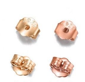 Accesorios para el auricular con mariposa 925 de plata esterlina