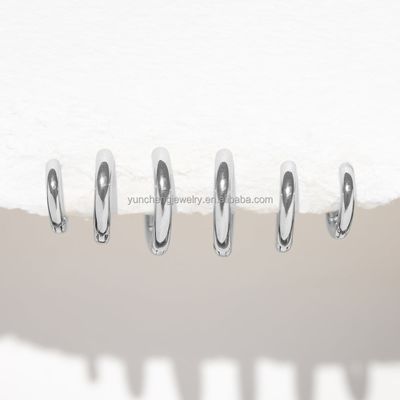 Joyería de plata fina Minimalista 18K Oro 9MM 11MM 13MM Conjunto de aro para FedEx DHL UPS TNT EMS Envío