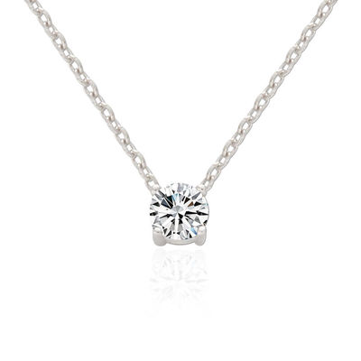 ODM 8mm de plata esterlina de la cadena clara CZ 18k de oro Revestido de cadena