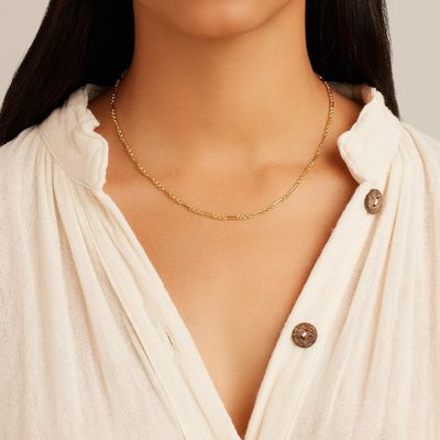 Collar de plata de 18 pulgadas y 925 esterlinas de 2,2 mm de ancho Collar de oro de 18K