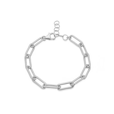 Brazalete de latón más grueso 18K Cadena de oro para hombres y mujeres en varias longitudes por Karen