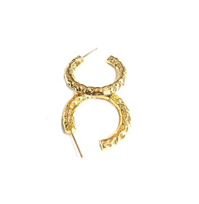 ODM 18K de oro Tubo de gancho de orejas de oro amarillo Revestimiento Tubular de gancho de orejas