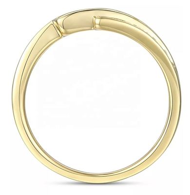 Anillos de Diamante de Rubí Esmeralda Para Mujeres Tamaño 6- Tamaño 10
