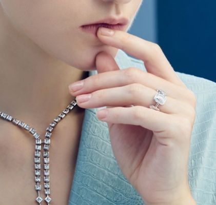 Esmeralda Blanca CZ Mujeres Eternidad Banda Bagueta 18K Oro 925 Sterling Anillos de Plata