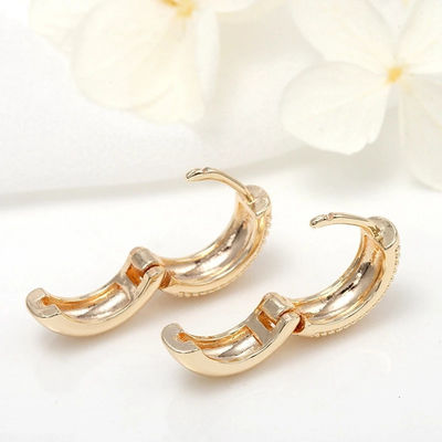 Eco Amigable 18K Oro Revestido Multi Pequeños Pozos de Perlas de aro para Mujeres Niñas 2021