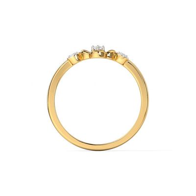 Anillos para Unisex 925 Triada de Plata Triada de Clover Anillo en Anillo Brasileño Joyería