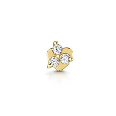OEM Constella Stud Rincones 925 18k Oro Blanco Rincones de Stud