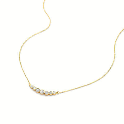 Collares minimalistas de tenis de plata esterlina 925 collares para mujeres collares apilables en capas