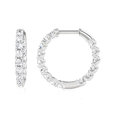 925 de plata esterlina joyas finas aretes de aro perfecto para cualquier ocasión