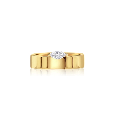 925 plata esterlina corte de marqués diamante blanco CZ anillos de apilamiento para niñas joyería