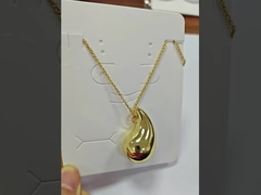 Collares de colgante con forma de gota