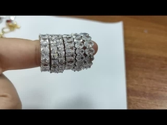 Anillo de la Eternidad de plata de 925 Sterling